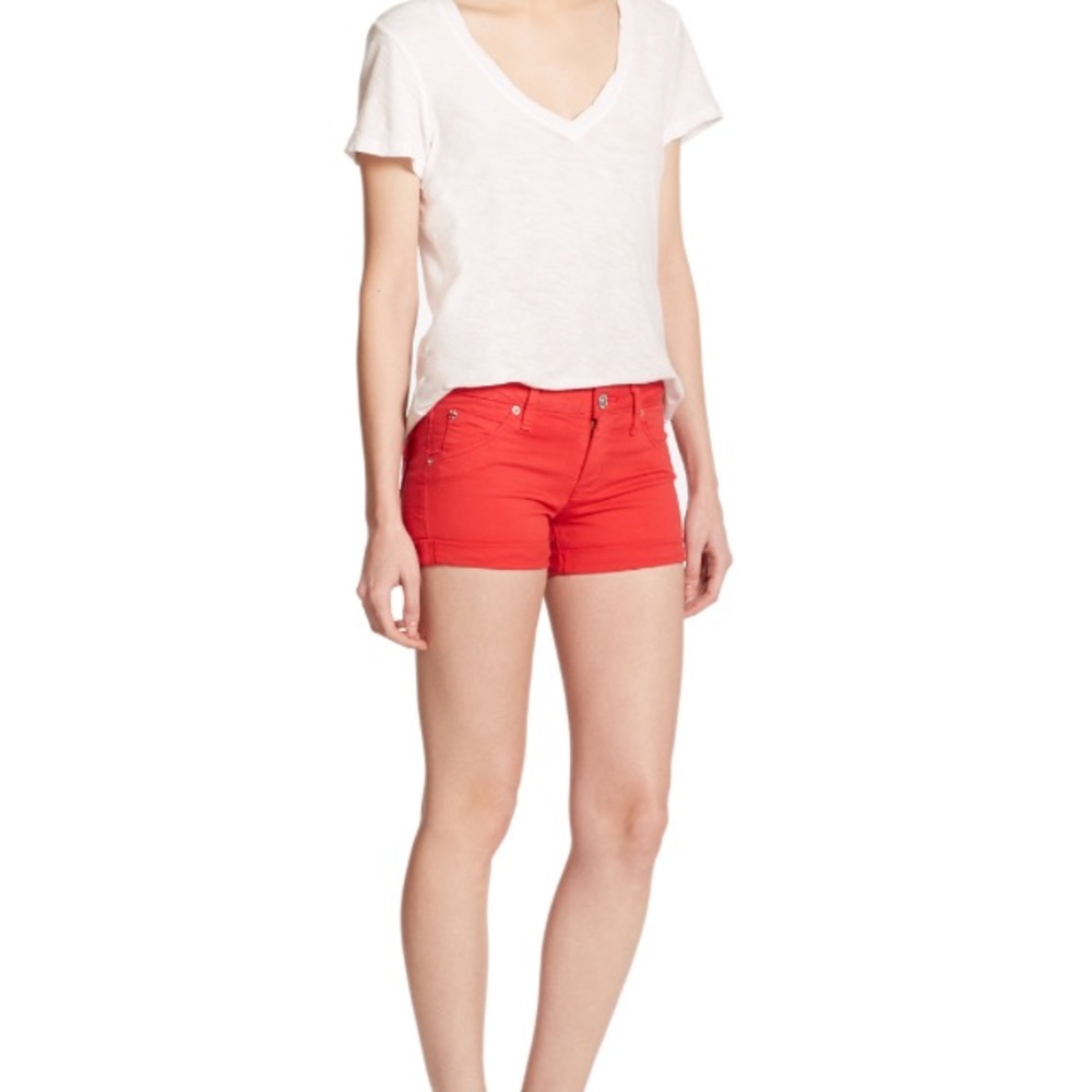 Hudson Hampton cuffed short shorts size 26